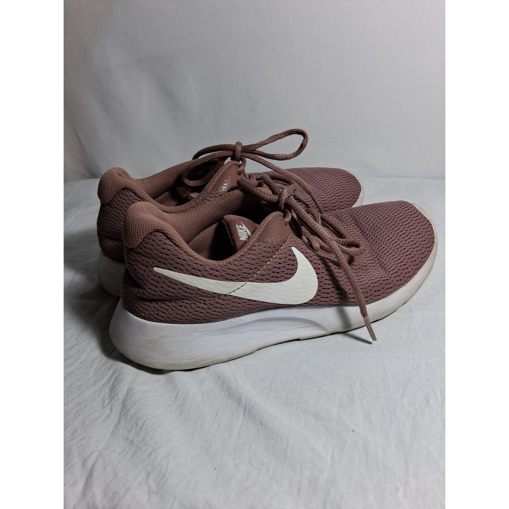 Nike Tanjun Mauve Pink Mesh Running Shoes Womens 7.5 812655-203 - Picture 9 of 10